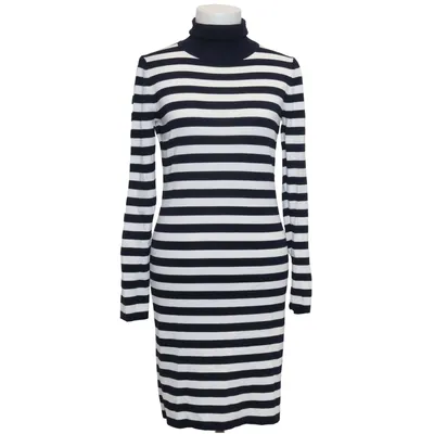 Turtleneck dress (Blue, White) from NIKKI Polyamide, Viscose