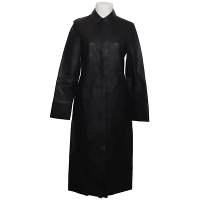 Veste longue en cuir (Noir) de COS Cuir
