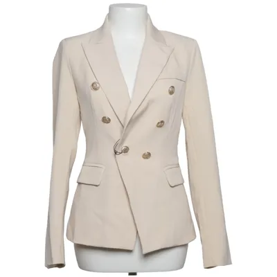 Blazer (Beige) fra Attentif Elastan, Polyester