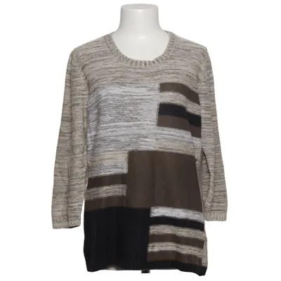 Strickpullover (Beige, Braun, Schwarz) von Fair Lady Acryl, Baumwolle