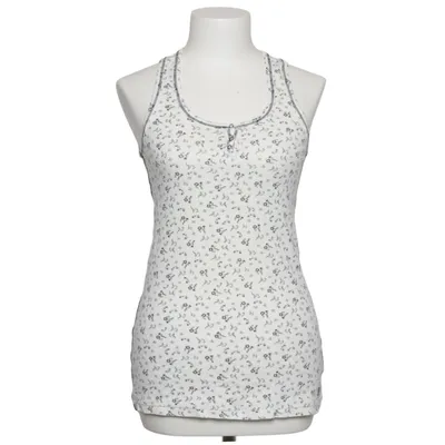 Tank Top (White, Blue) from Tom Tailor Denim Cotton