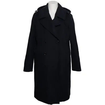 Frakke (Blå) fra Paul Polyester, Uld