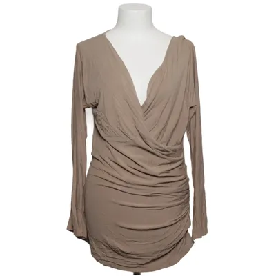Wikkelblouse (Beige) van Steffen Schraut Elastaan, Viscose