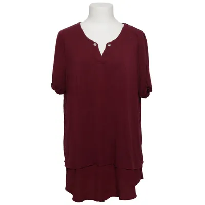 Top (Red) from Toi&Moi Elastane, Polyester, Viscose