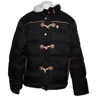 Winterjacke (Schwarz, Braun) von Geographical Norway Polyamid, Polyester