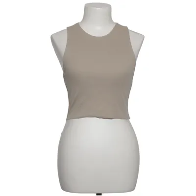 Crop top (Beige) van Pull & Bear Katoen, Elastaan