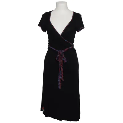 Robe portefeuille (Noir) de Pussy Deluxe Élasthane, Viscose