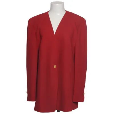 Blazer (Rot) von HMC Polyester, Viskose, Wolle
