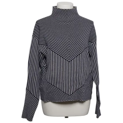 Turtleneck (Blue, Gray) from Tahari Polyamide, Polyester, Viscose
