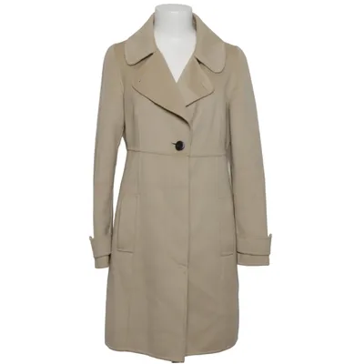 Manteau (Beige) de MaxMara Studio Angora, Cachemire, Polyamide, Polyester, Laine
