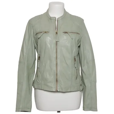 Leather jacket (Green) from Rino & Pelle Leather, Polyester
