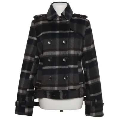 Pea coat (Black, Gray) from Madonna Polyamide, Polyester, Wool