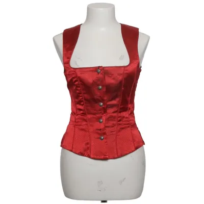 Suit vest (Red) from Country Line Cotton, Polyester