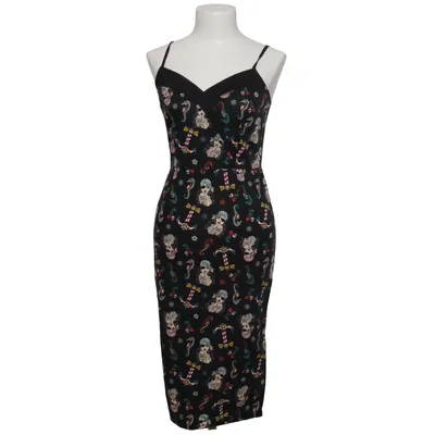 Robe (Noir, Multicolore) de Banned Coton, Élasthane