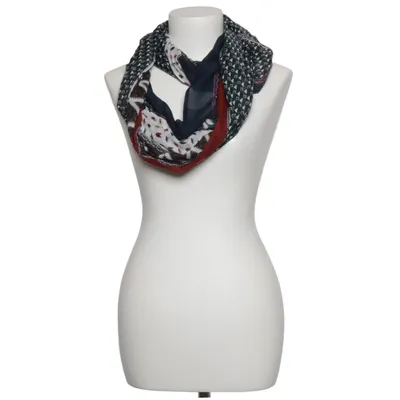 Infinity scarf (Blue, Red, Multicolored) from s.Oliver Polyester