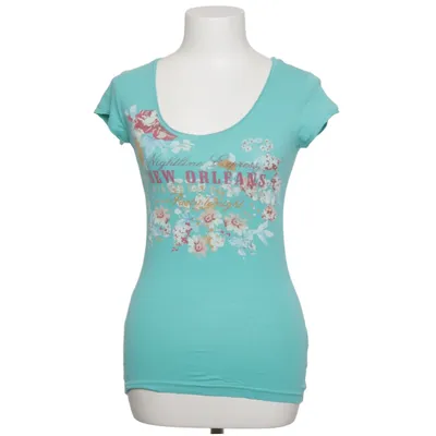 T-shirt (Turkos, Flerfärgad) från Madonna Bomull