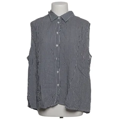 Top (Blauw, Wit) van Via Cortesa Viscose