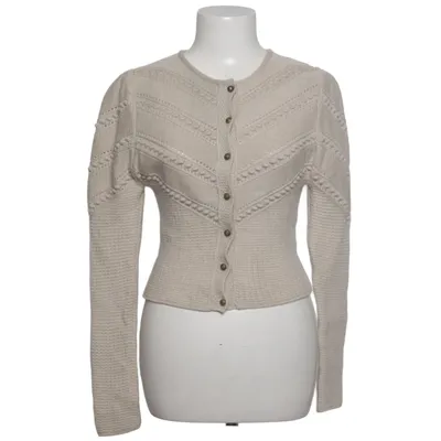 Strickjacke (Beige) von Gottseidank Merinowolle