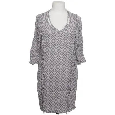 Robe (Blanc, Gris) de Naf Naf Viscose