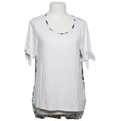 Haut (Blanc, Multicolore) de Mocca Élasthane, Polyester, Viscose