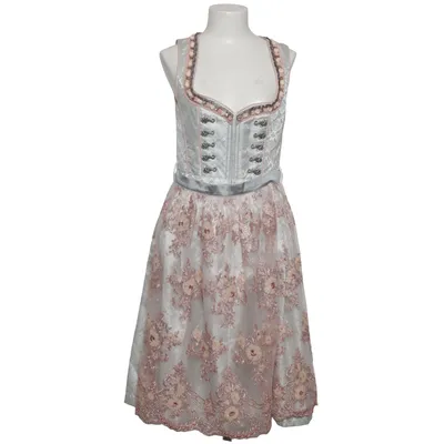 Dirndl (Blanc, Rose, Gris) de Stockerpoint Coton, Polyester