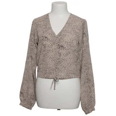 Blouse (Beige, Zwart) van Noisy May Elastaan, Polyester