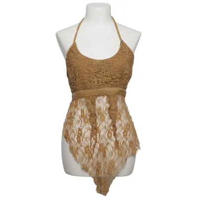Halter neck top (Brown) from Two Sisters Cotton