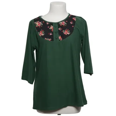 Top (Green, Multicolored) from Küsten Luder Elastane, Viscose