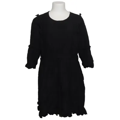 Robe (Noir) de Simply Be Coton, Lin, Viscose