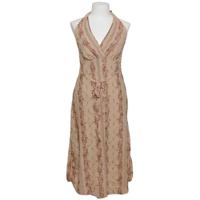 Halterneck dress (Beige, Multicolored) from Esperance Polyester
