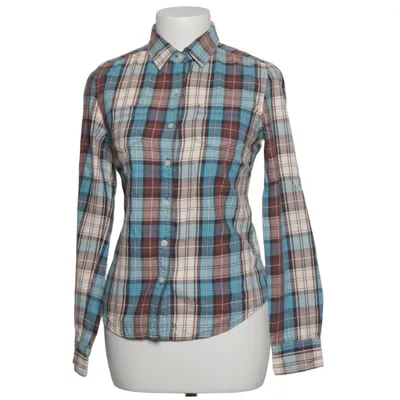 Flannel skjorte (Blå, Brun, Hvid) fra Giordano Bomuld