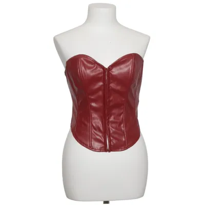 Korsett (Röd) från Shein Polyester, Polyuretan