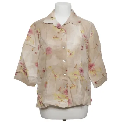 Korte mouwen shirt (Beige, Meerkleurig) van Hessnatur