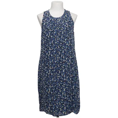 Dress (Blue, Black, White) from Hallhuber Donna Silk, Viscose