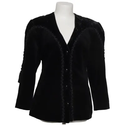 Blazer (Zwart) van Frank Usher Polyester, Viscose