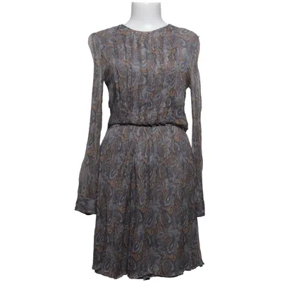 Robe (Gris, Marron, Multicolore) de Mango Suit Polyester, Soie