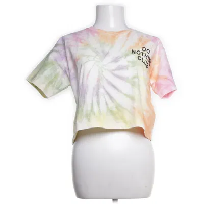 Crop top (Wit, Meerkleurig) van On Vacation Organisch katoen