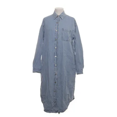 Denim jurk (Blauw) van Drôle de Copine Katoen, Polyester