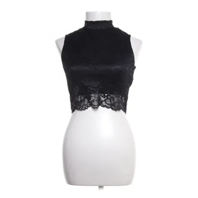 Crop top (Zwart) van Even & Odd Polyester