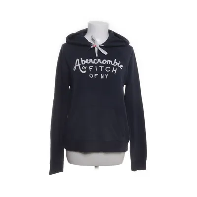 Huvtröja (Blå) från Abercrombie & Fitch Bomull, Polyester