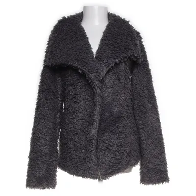 Fleecejacka (Grå) från Hollister Pälsimitation, Polyester