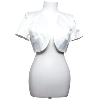 Boléro (Blanc) de Un Deux Trois Coton, Élasthane, Polyester