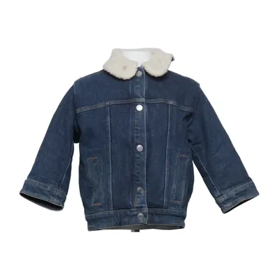 Fodrad jeansjacka (Blå, Flerfärgad) från Arket Polyester, Elastan, Bomull