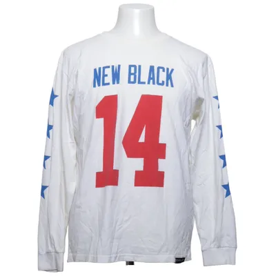 Lange mouwen shirt (Wit, Blauw, Rood) van New Black Katoen