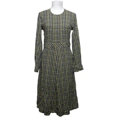 Klänning (Gul, Svart) från Lovechild 1979 Viskos