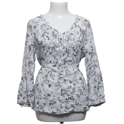 Blouse (Wit, Groen) van Salsa Katoen
