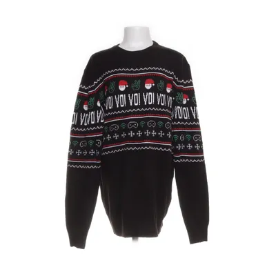 Jultröja (Svart, Flerfärgad) från H&M Akryl
