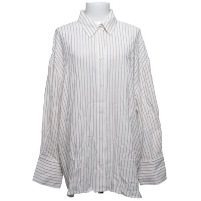 Chemise (Blanc, Marron) de Zara Viscose