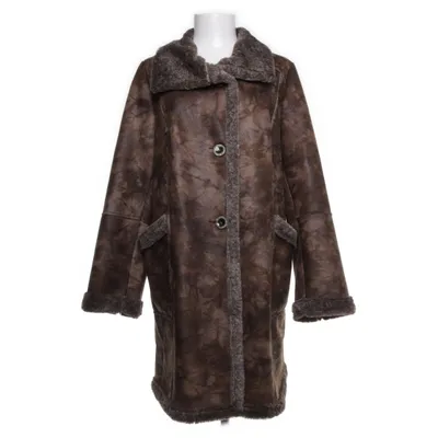 Shearlingjacka (Brun) från Fashion Polyester
