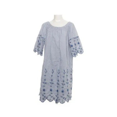 Klänning (Blå, Vit) från Zara Girls Collection Bomull